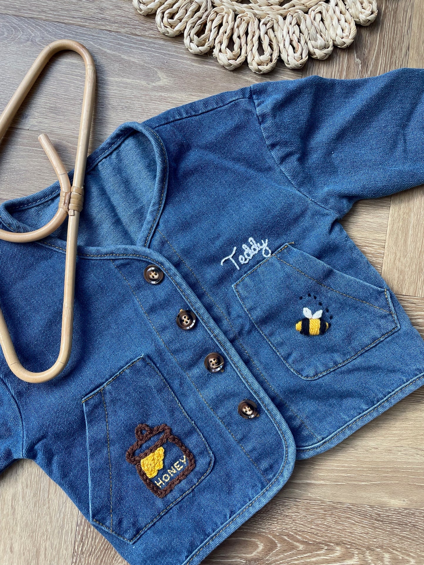 Personalised Children's Denim Jacket