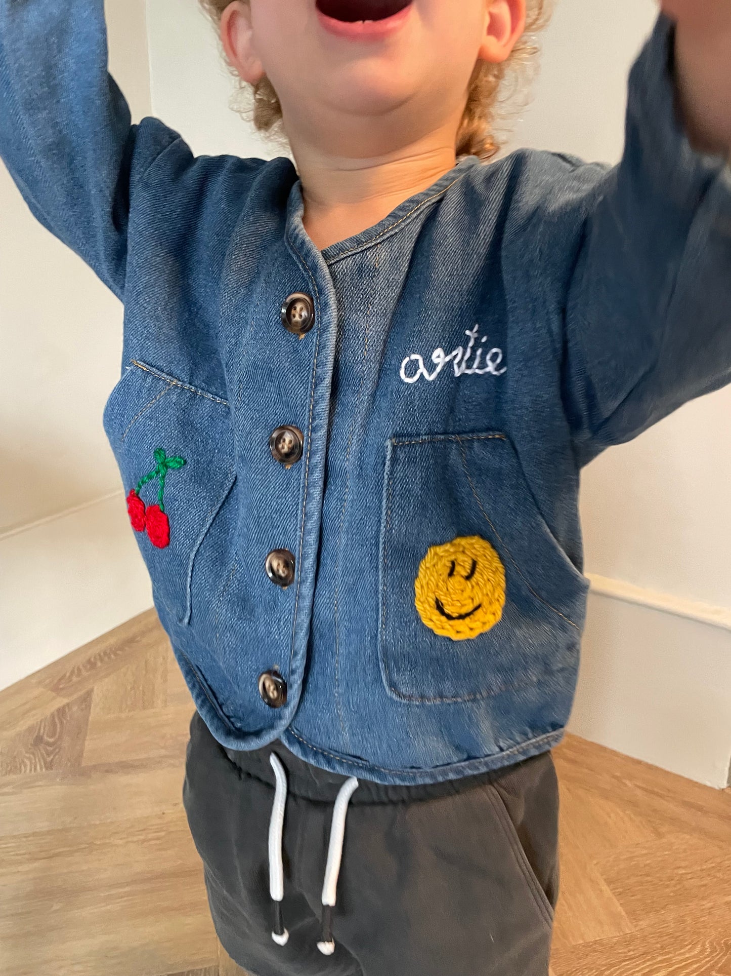 Personalised Children's Denim Jacket