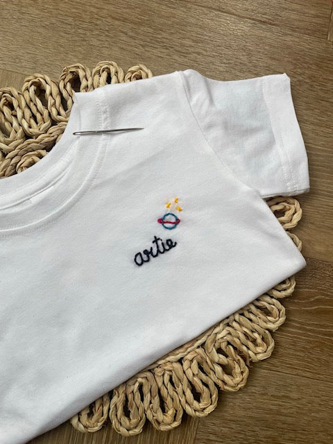 Personalised Embroidered Children's T-Shirt